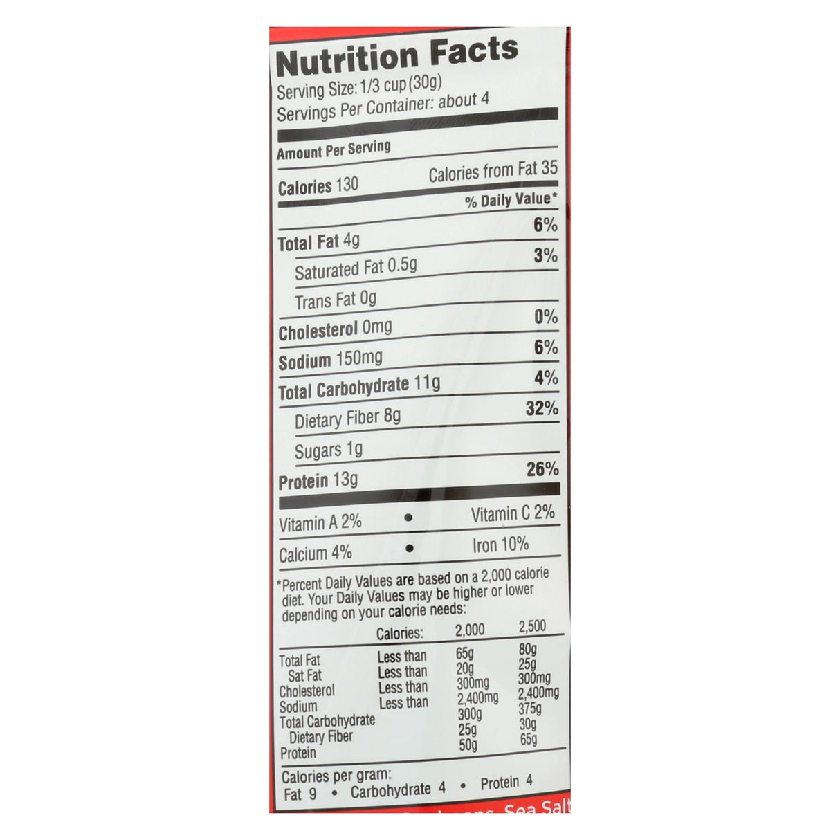 Seapoint Farms Dry Roasted Sea Salt Edamame, 4 Oz. Bags (Case of 12) - Cozy Farm