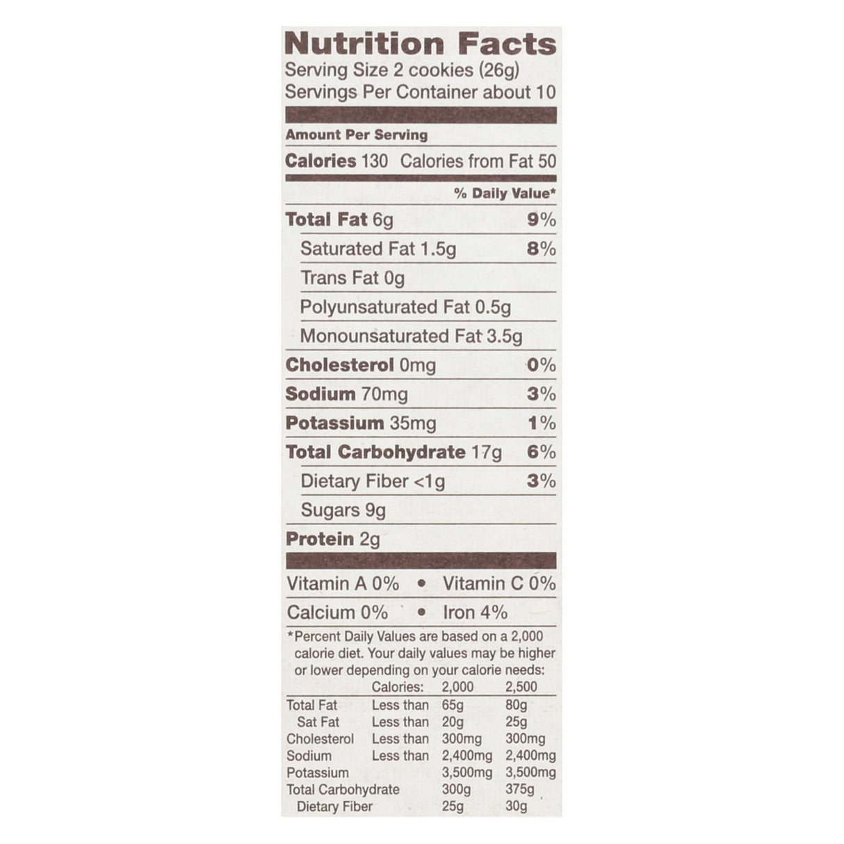 Back to Nature Chocolate Chunk Cookies, 6 count x 9.5 oz - Cozy Farm