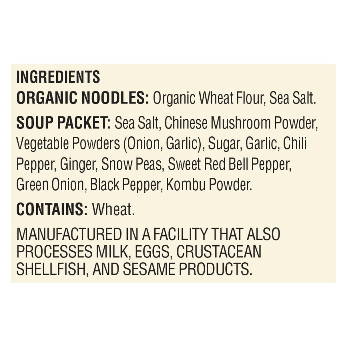 Koyo Authentic Asian Vegetable Ramen, Case of 12 - 2.1 Oz - Cozy Farm