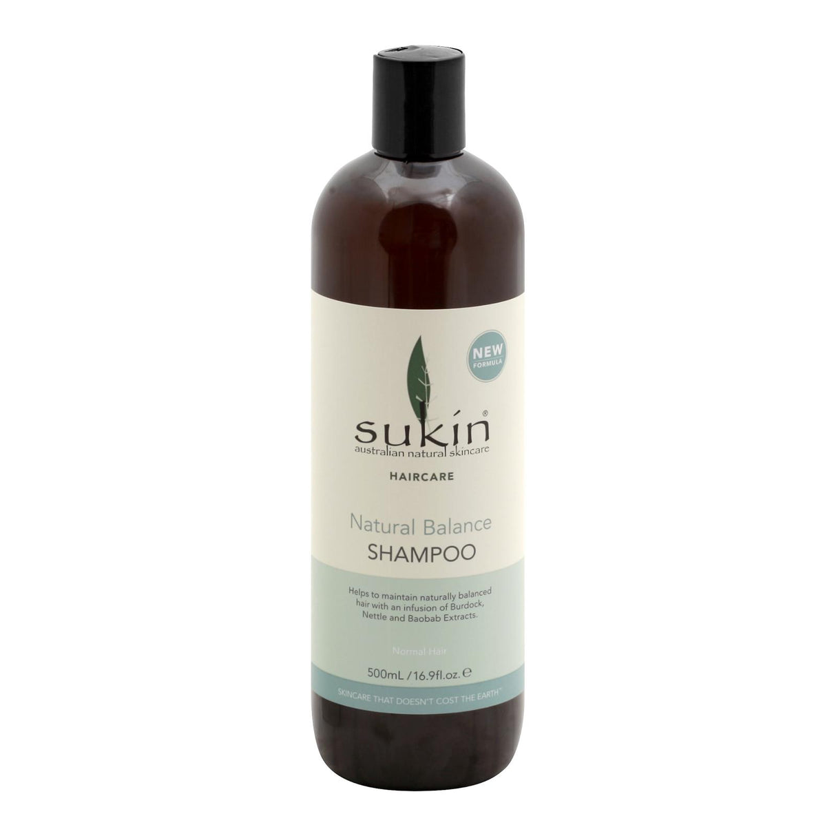 Sukin Natural Balance Shampoo - Hydrating, Nourishing for Dry Hair - 16.9 Fl Oz - Cozy Farm