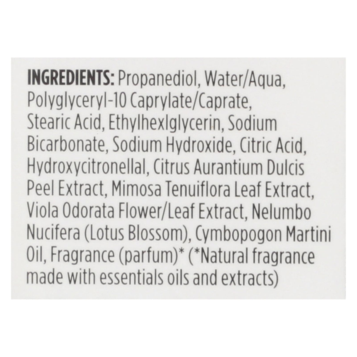 Crystal Invisible Solid Deodorant, Chamomile and Green Tea, 2.5 Oz. - Cozy Farm