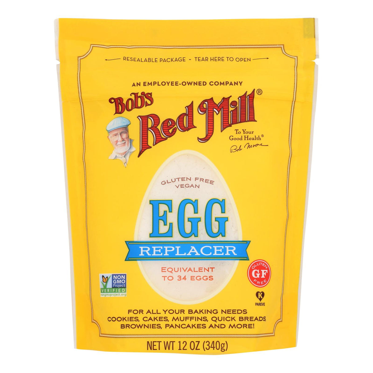 Bob's Red Mill Gluten-Free Egg Replacer (5 Pack x 12 oz.) - Cozy Farm