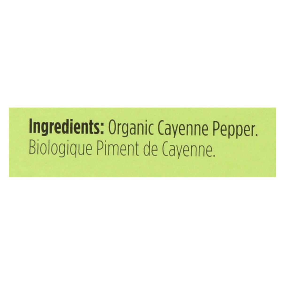 Spicely Organics Organic Cayenne Pepper, 0.45 Oz, Case of 6 - Cozy Farm
