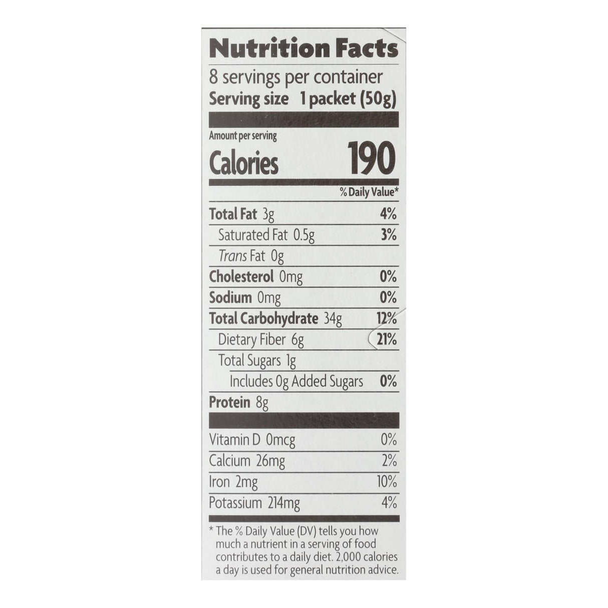 Nature's Path Organic Original Hot Oatmeal, Pack of 6 - 14 Oz. Each - Cozy Farm