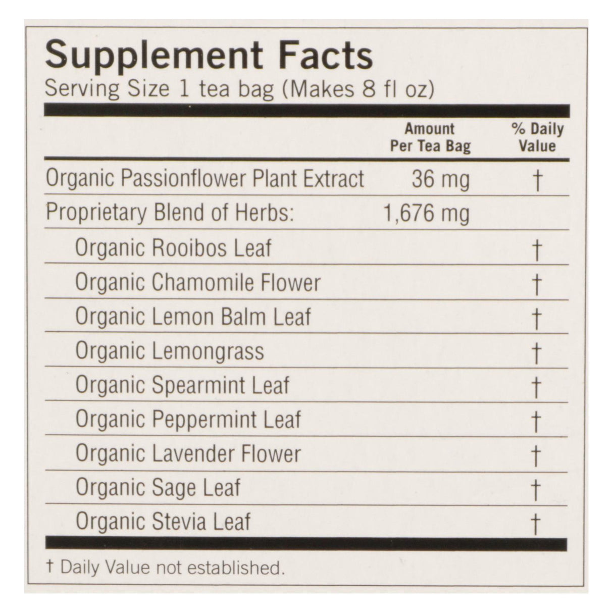 Yogi Stress Relief Honey Lavender Caffeine-Free Herbal Tea - 6x16 Tea Bags - Cozy Farm