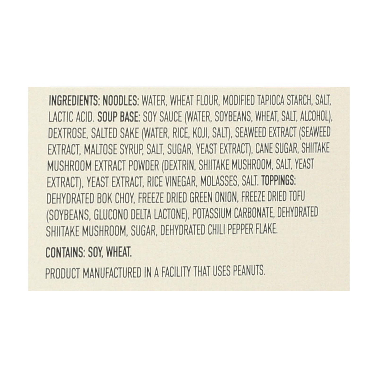 Annie Chun's Udon Soup Bowl 6-Pack, 5.9 oz - Cozy Farm