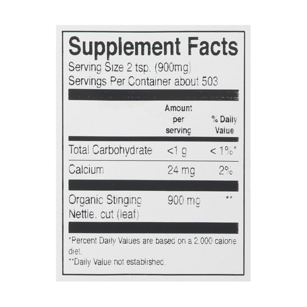 Frontier Herb Nettle Leaf Cut & Sifted - 1 Pound - Cozy Farm