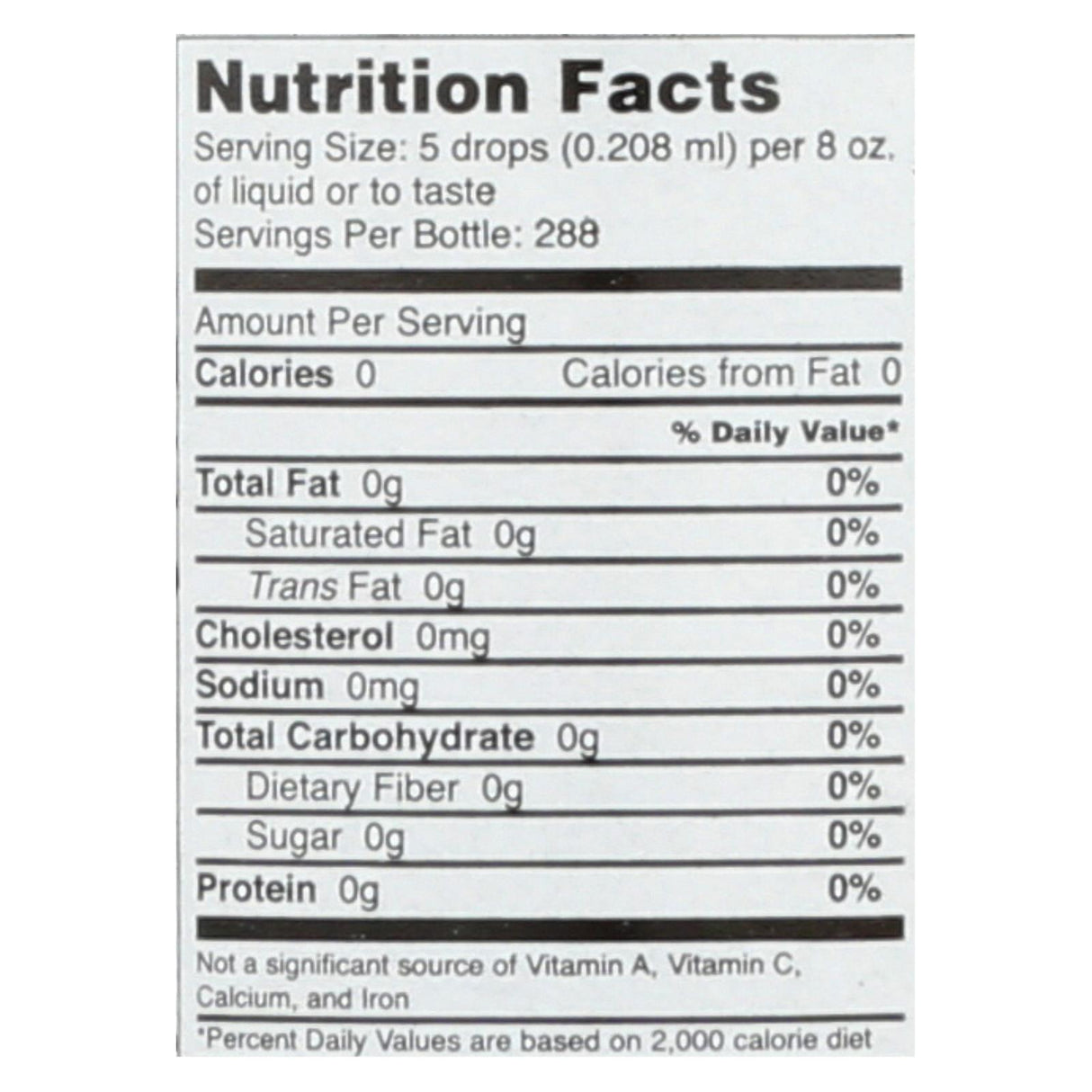 Sweet Leaf Sweet Drops Stevia Sweetener, Valencia Orange, 2 Fl Oz - Cozy Farm