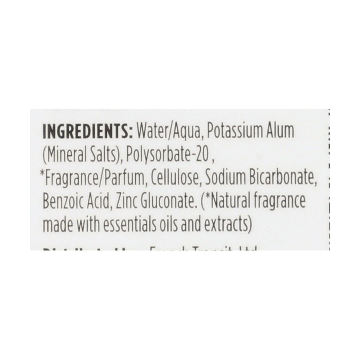 Crystal Essence Mineral Deodorant Roll-on, Refreshing Chamomile and Green Tea, 2.25 Fl Oz - Cozy Farm