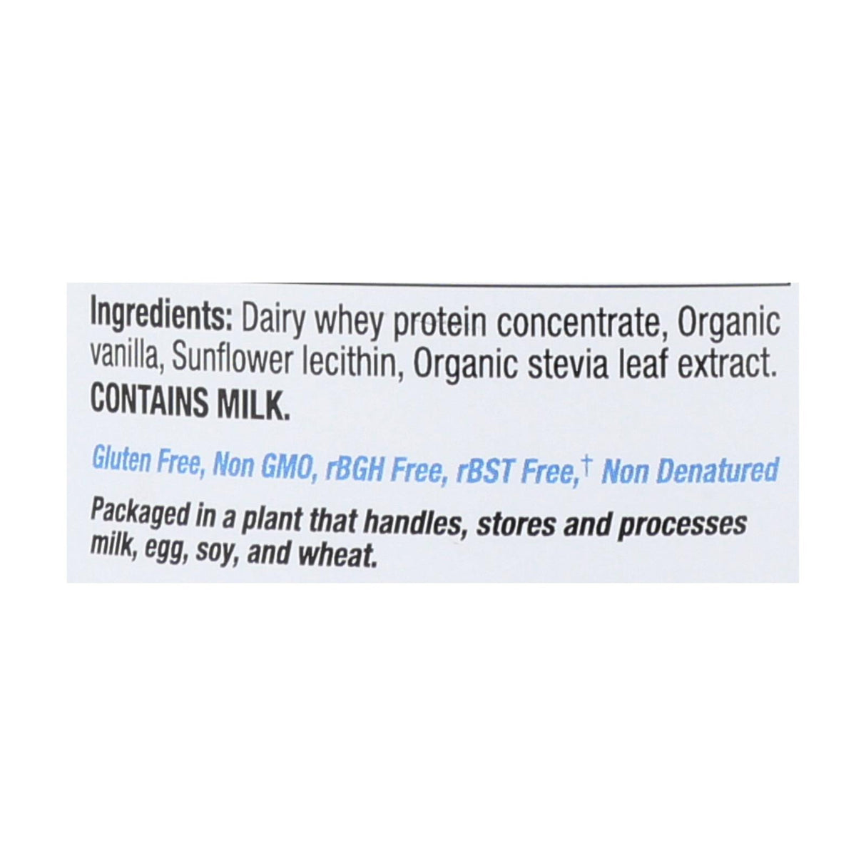 Teras Whey Protein Powder - Bourbon Vanilla Delight, 12 Oz - Cozy Farm