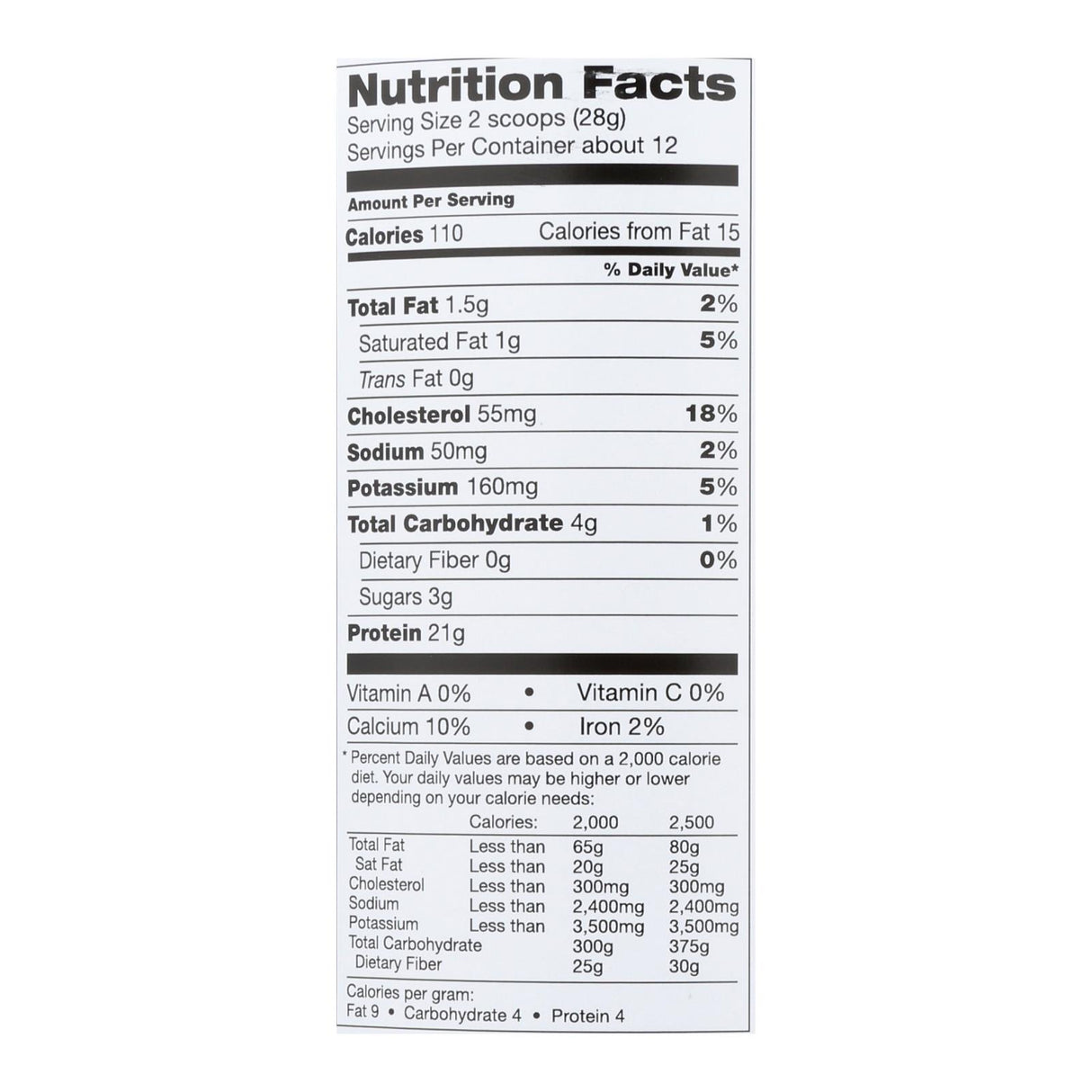 Teras Whey Protein Powder - Bourbon Vanilla Delight, 12 Oz - Cozy Farm