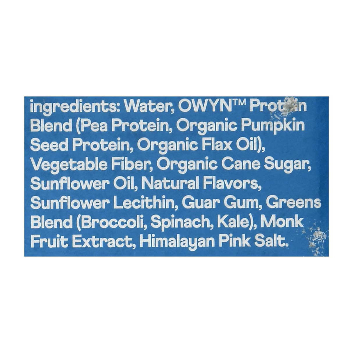 Only What You Need Plant-Based Smooth Vanilla Protein Shake - 3 (11.14 oz.) Case - Cozy Farm