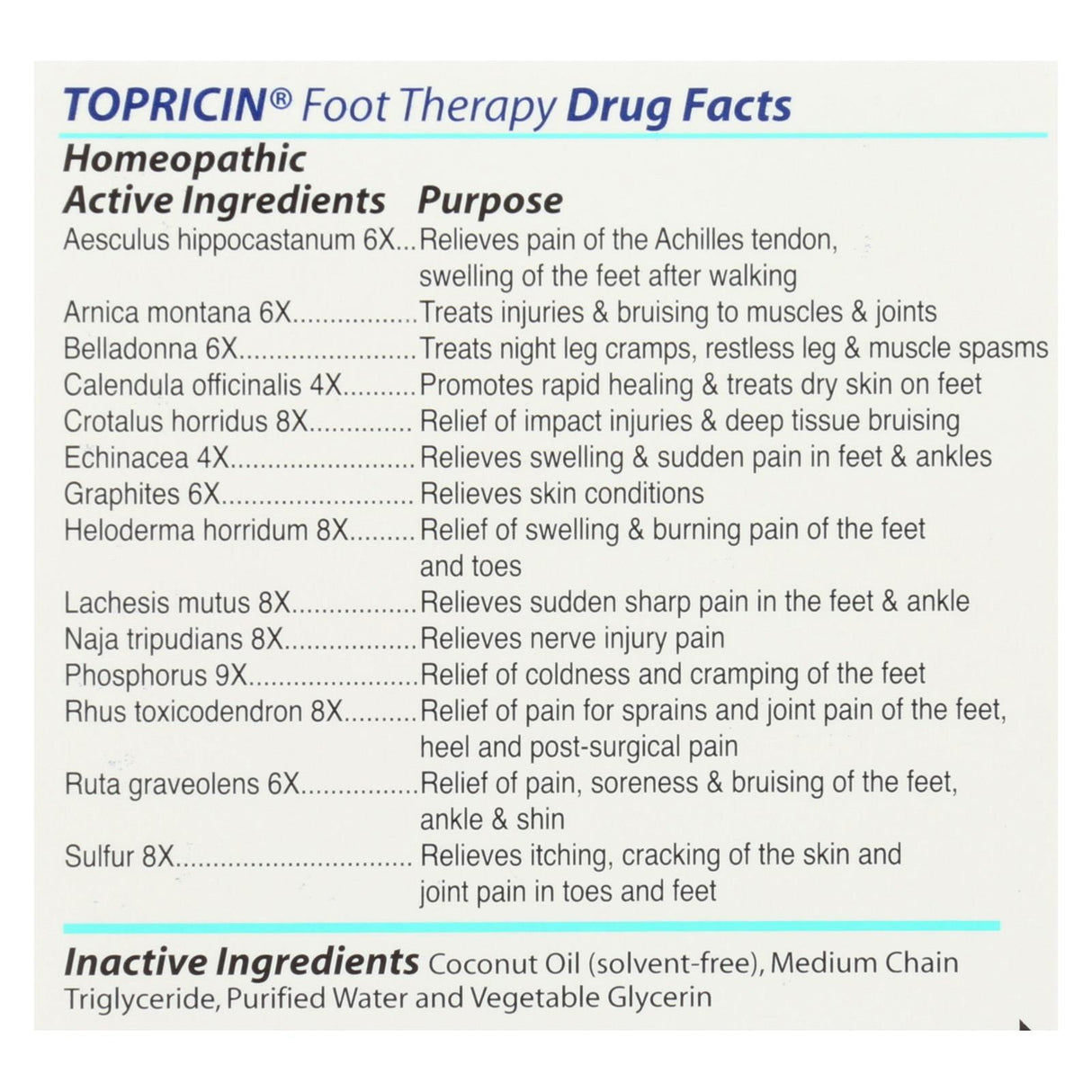 Topricin Foot Therapy 4 Ounce - Cozy Farm