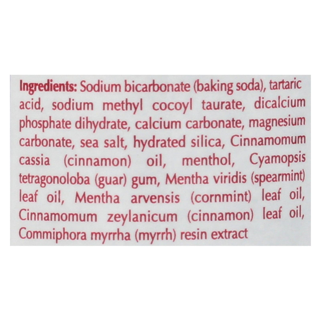 Eco-Dent Daily Care Cinnamon Flavor Toothpowder - 2 Oz - Cozy Farm