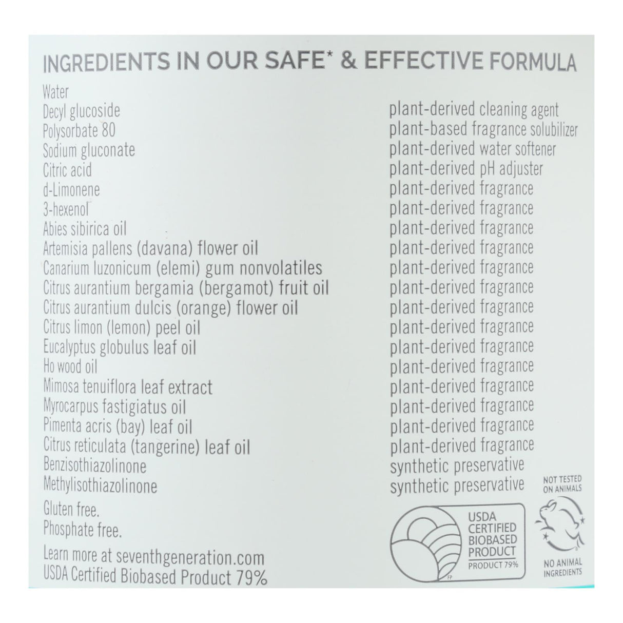 Seventh Generation Glass Cleaner - Pack of 8, 23 Fl Oz - Cozy Farm