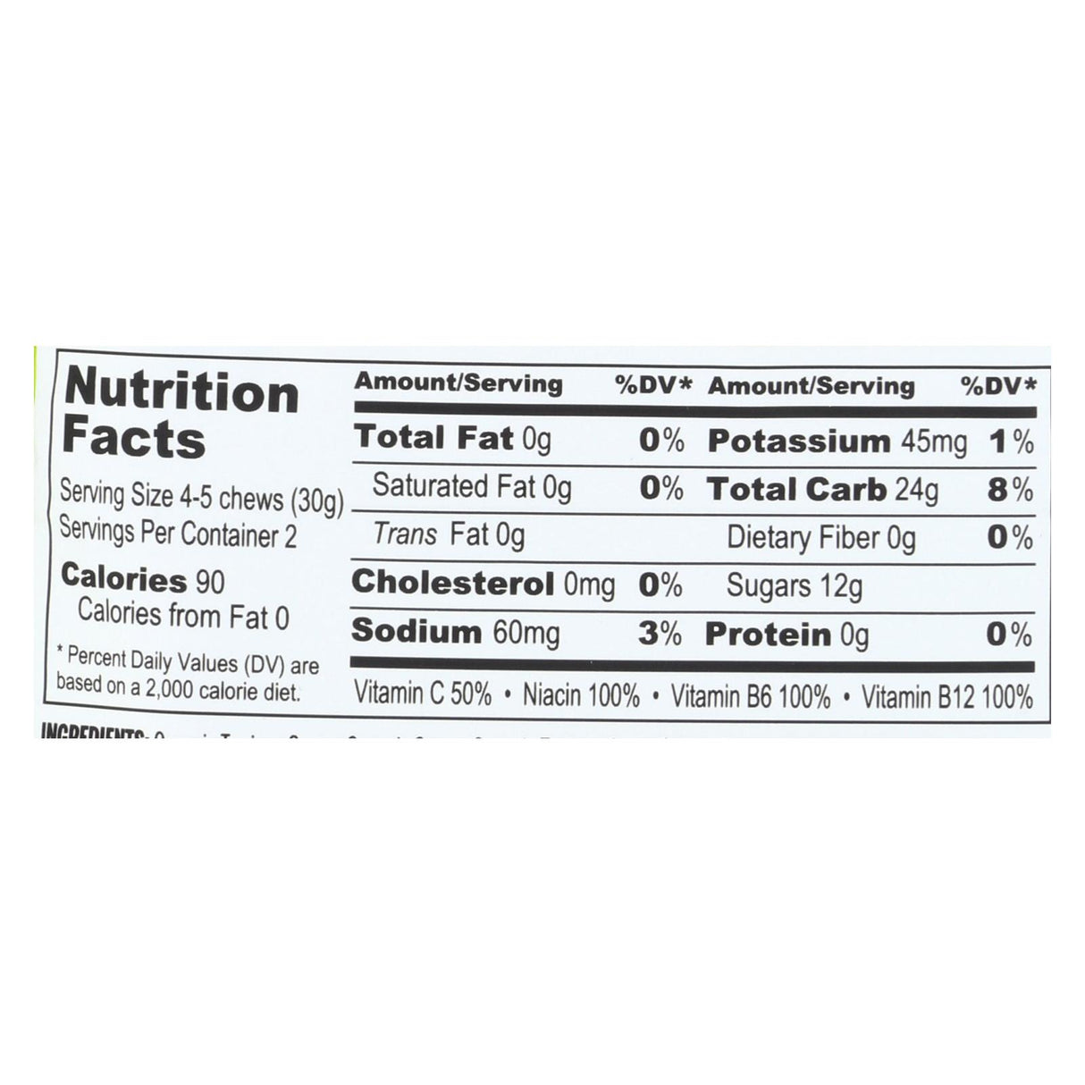 Pro Bar Bolt Energy Chews - Organic Raspberry - 2.1 oz (Case of 12) - Cozy Farm