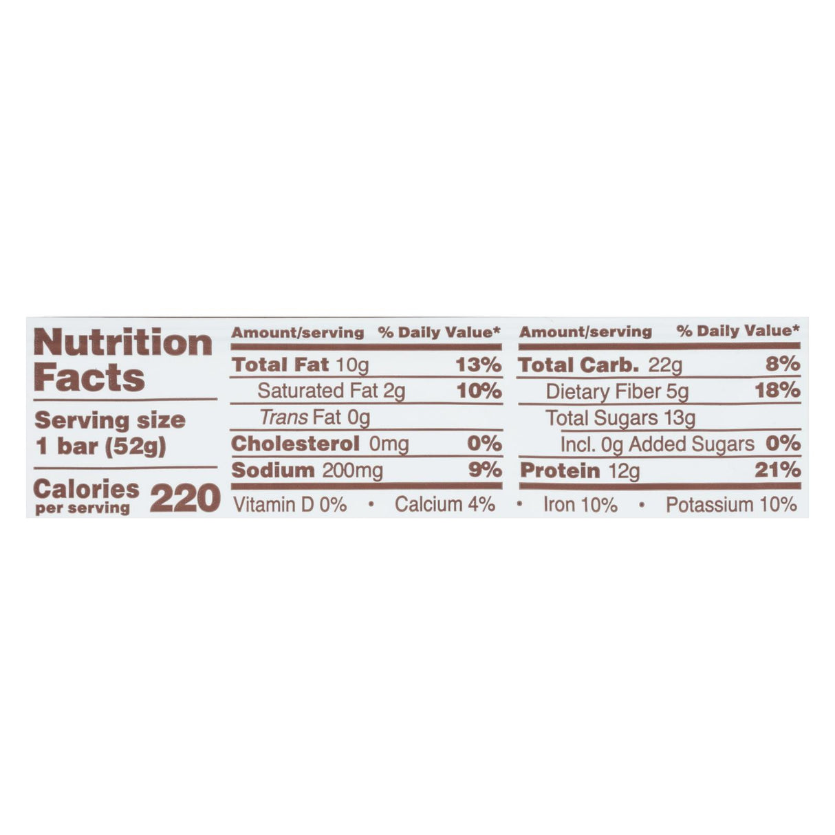 Rxbar - Protein Bar - Chocolate Chip - Case Of 12 - 1.83 Oz. - Cozy Farm