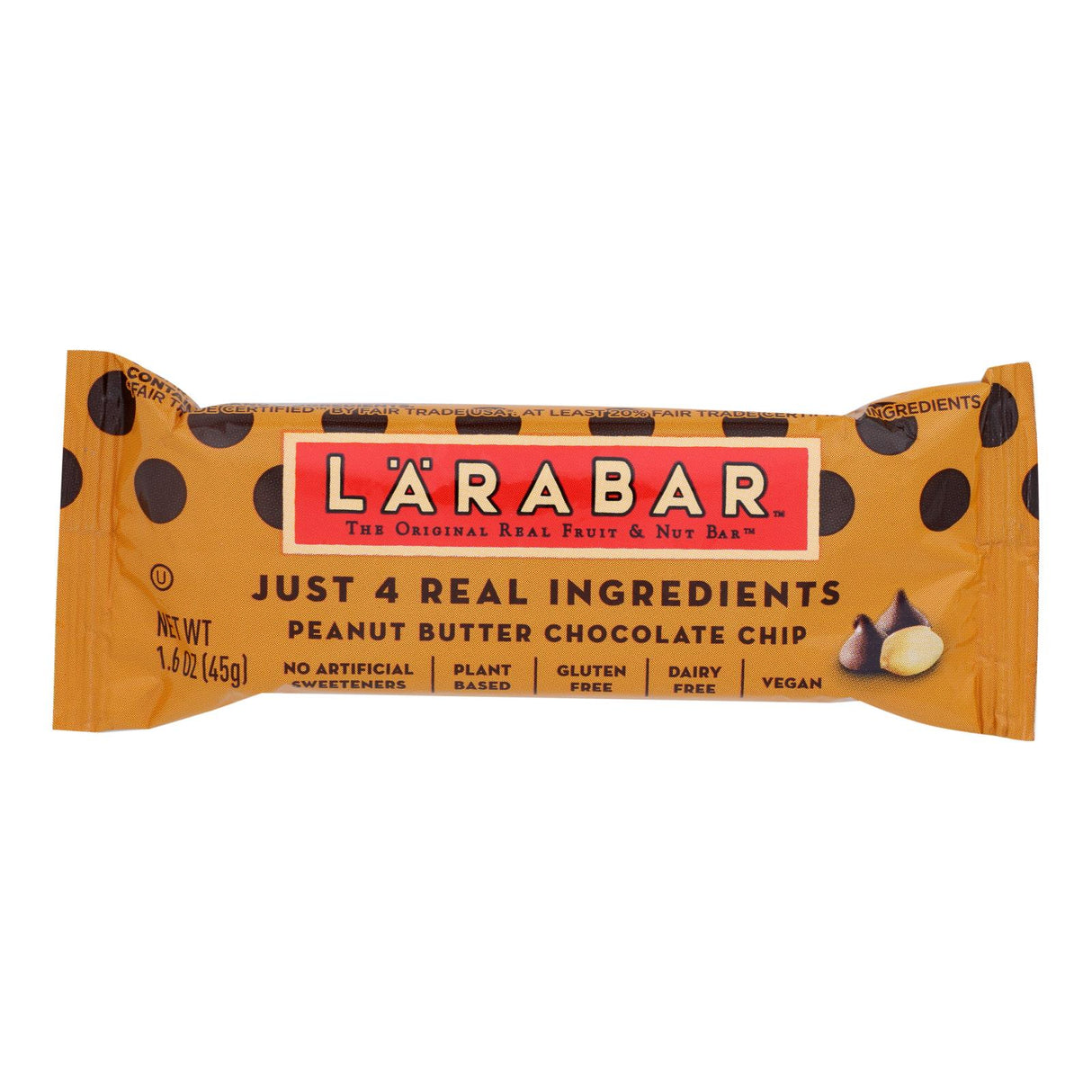 Larabar Peanut Butter Chocolate Chip (Pack of 16) - 1.6 Oz. - Cozy Farm