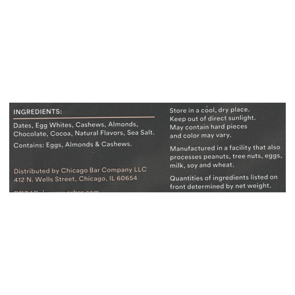 Rxbar - Protein Bar - Chocolate Sea Salt - Case Of 12 - 1.83 Oz. - Cozy Farm