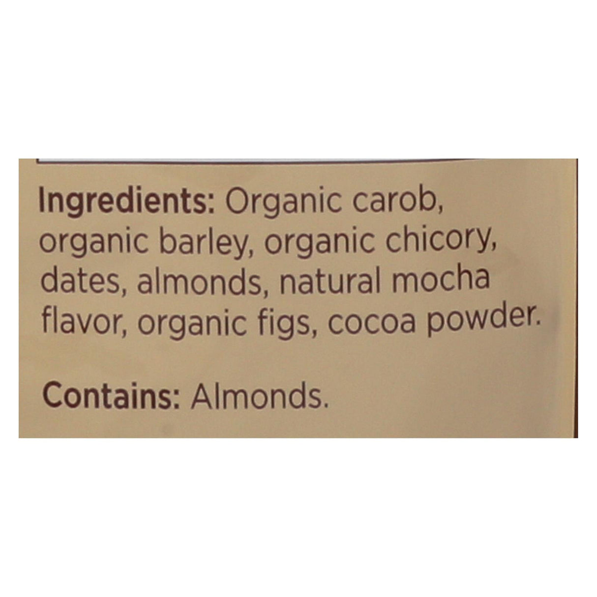 Teeccino Mediterranean Herbal Coffee, Decaf, Mocha, 6 Pack, 11 Oz. Per Bag - Cozy Farm