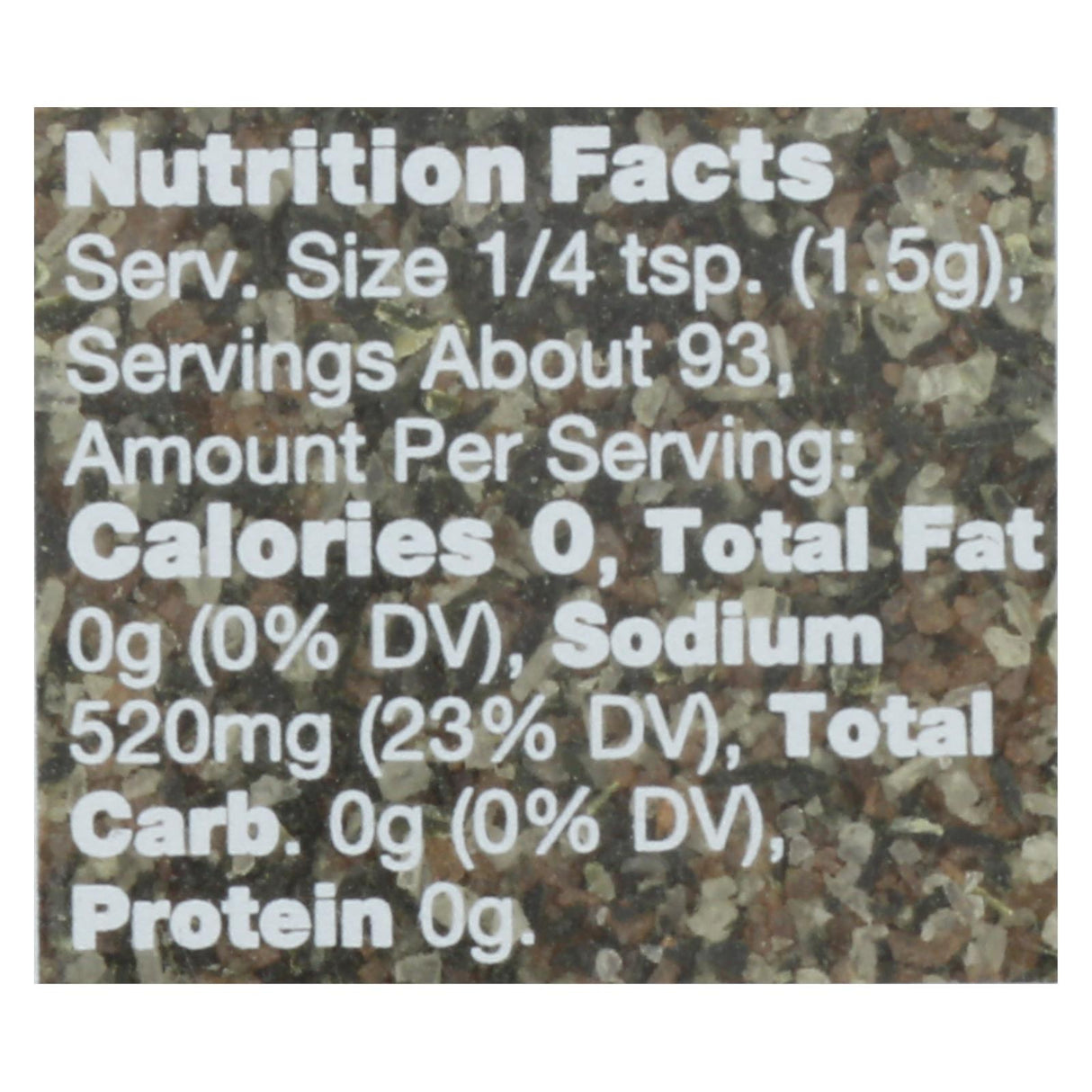 Ocean's Halo Smoked Salt Hick, 4.9 Oz. (Pack of 6) - Cozy Farm