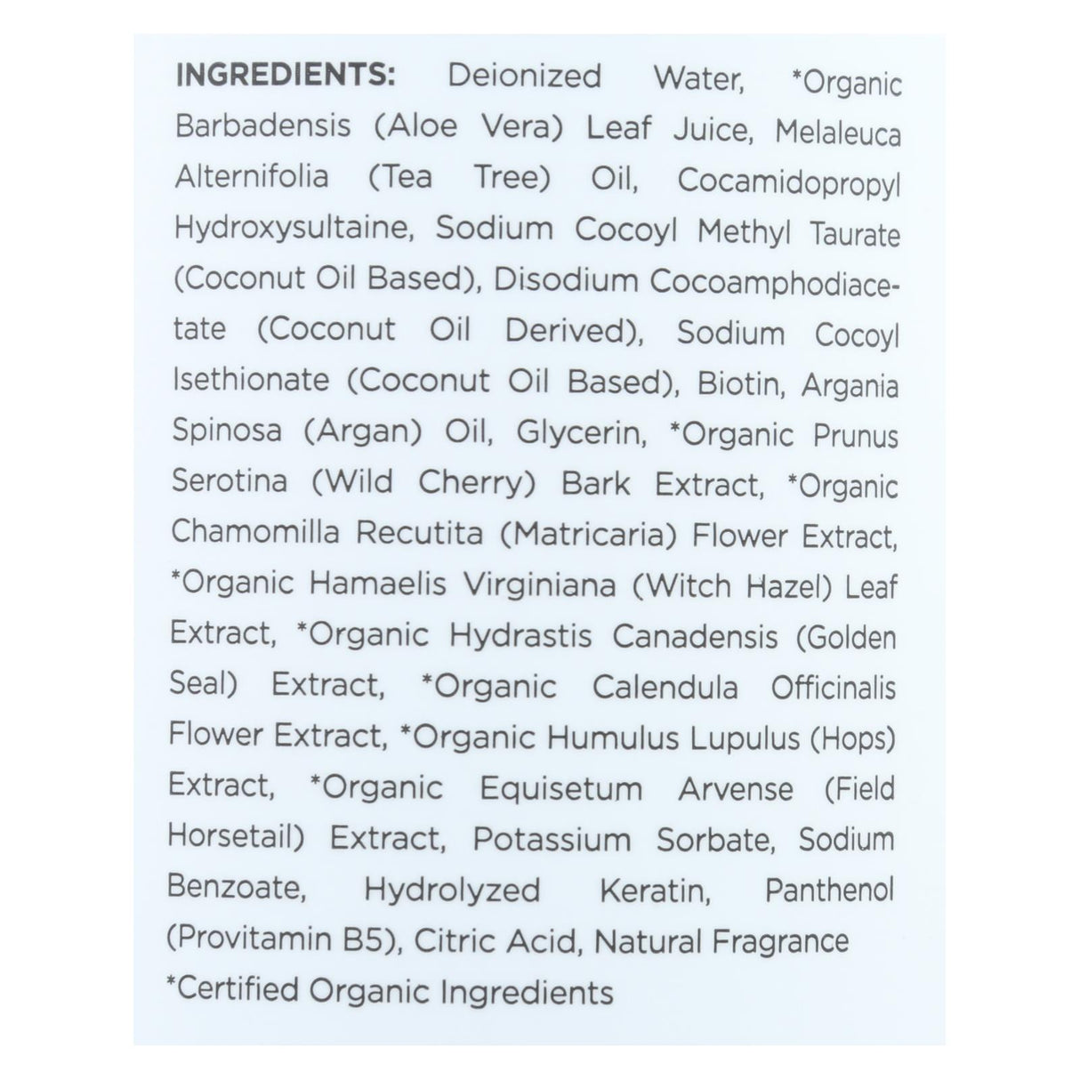 Millcreek Botanicals Tea Tree Oil Dandruff Shampoo, 14 Fl. Oz. - Cozy Farm