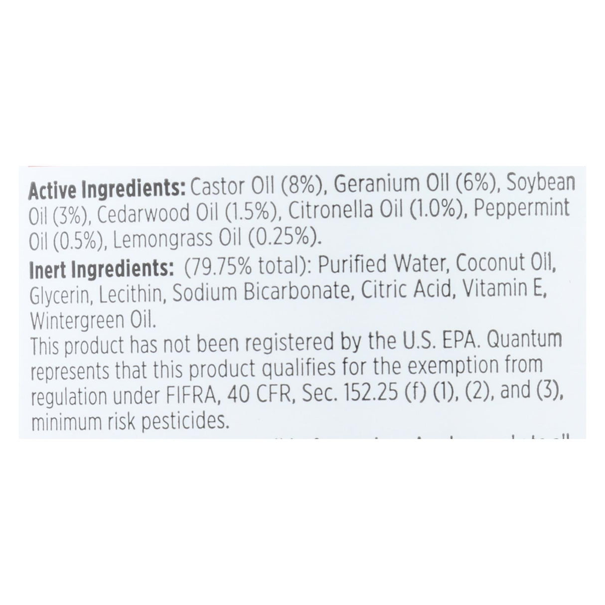 Quantum Buzz Away Extreme Insect Repellent - 4 Oz. - Cozy Farm