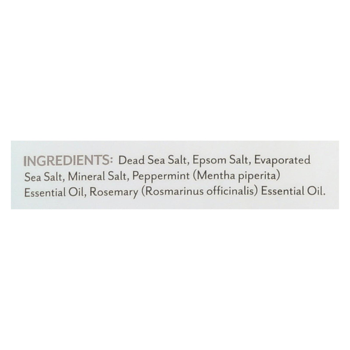 Soothing Touch Peppermint Rosemary Bath Salts, 32 Oz. - Cozy Farm