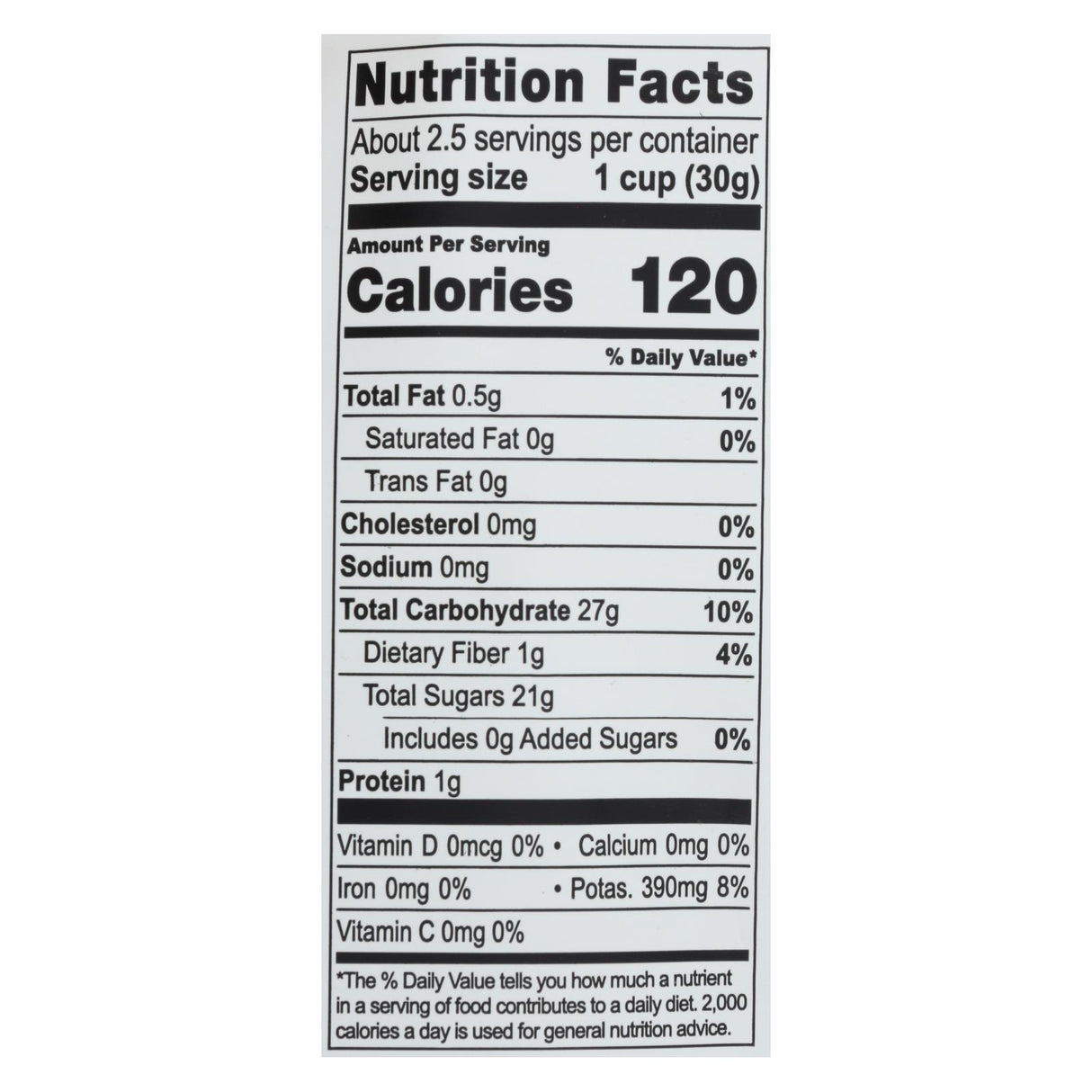 Natierra Organic Freeze-Dried Raw Banana, 2.5 Oz (Pack of 12) - Cozy Farm