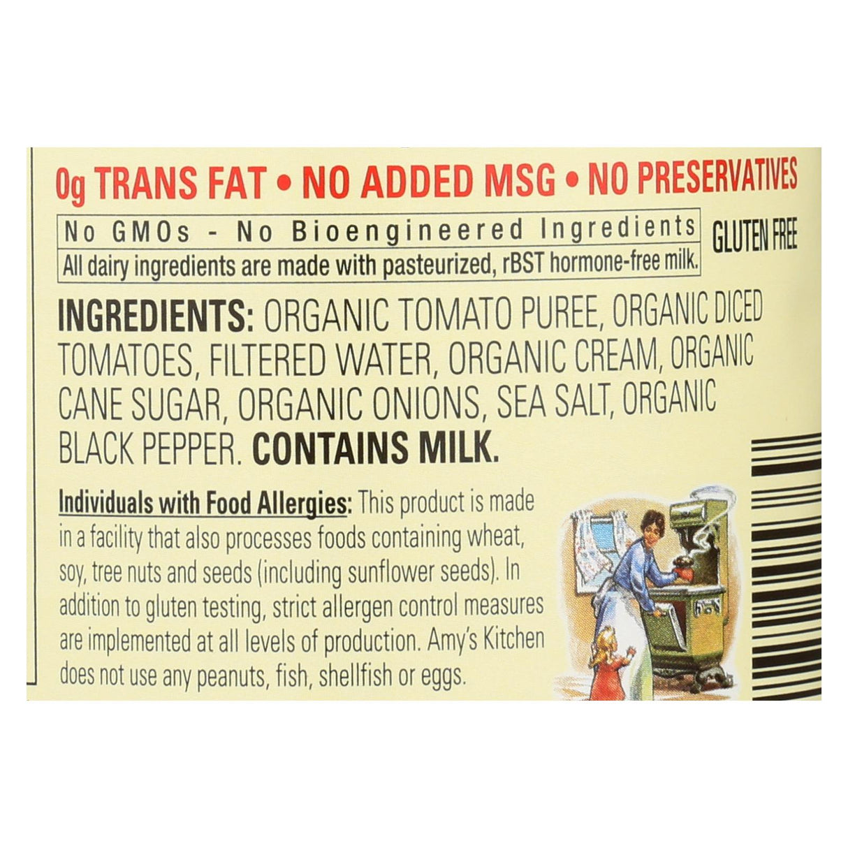 Amy's Organic Chunky Tomato Bisque, 14.5 Oz (Pack of 12) - Cozy Farm