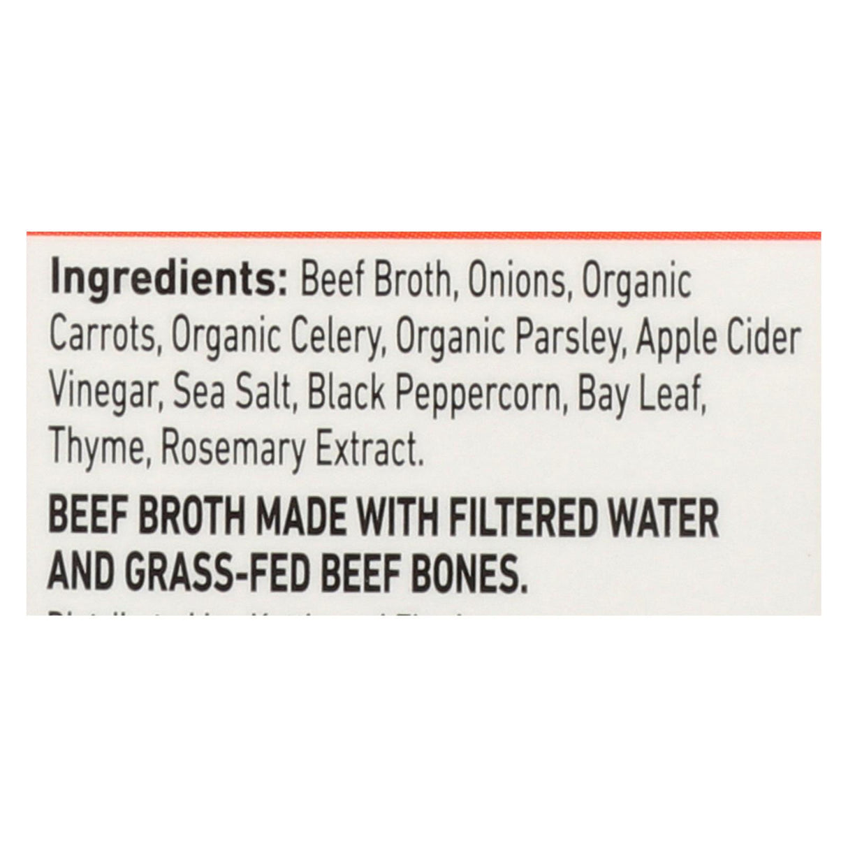 Kettle & Fire Beef Bone Broth (6-Pack x 16.9 Oz.) - Cozy Farm