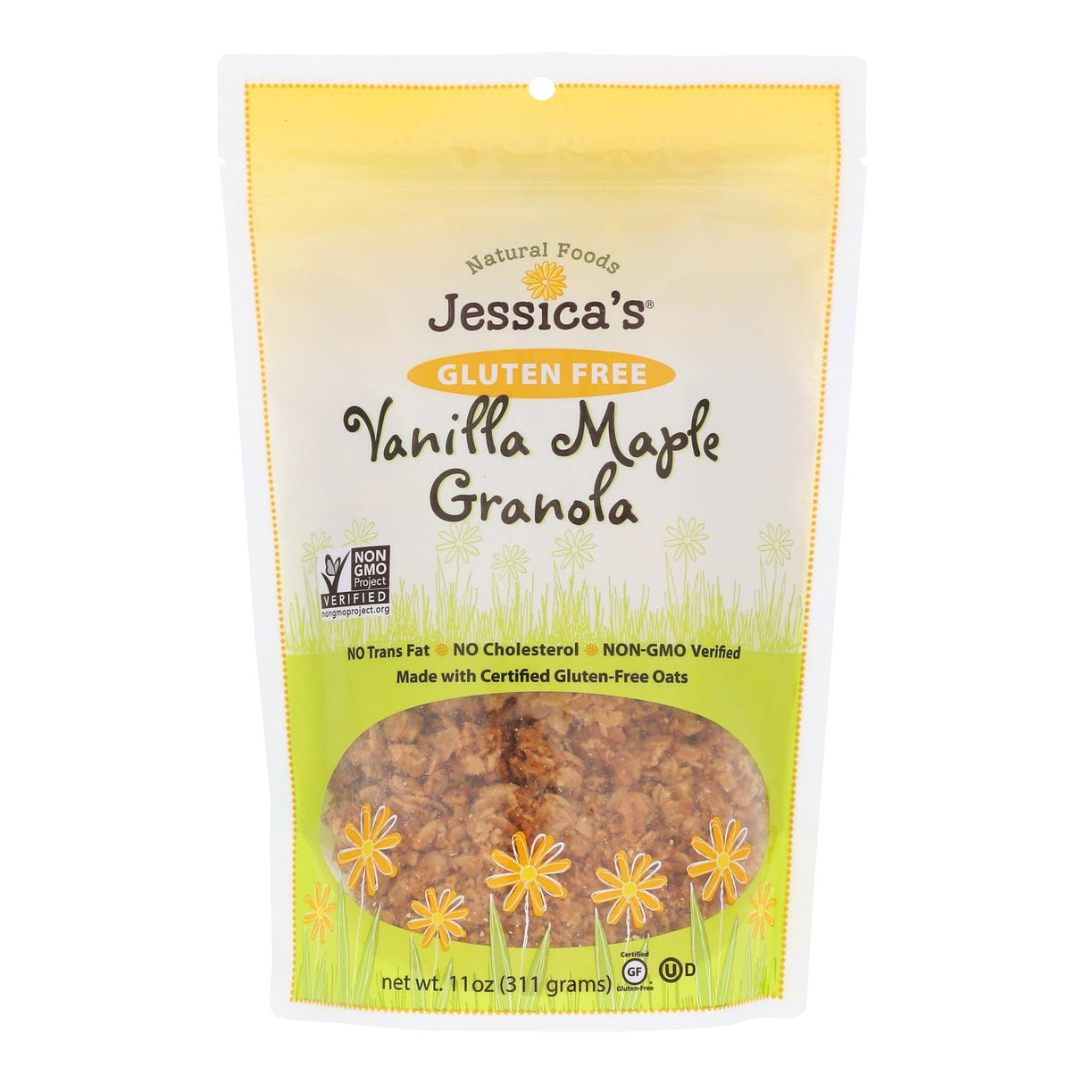 Jessica's Natural Foods Gluten-Free Vanilla Maple Granola, 11 Oz. (Pack of 12) - Cozy Farm