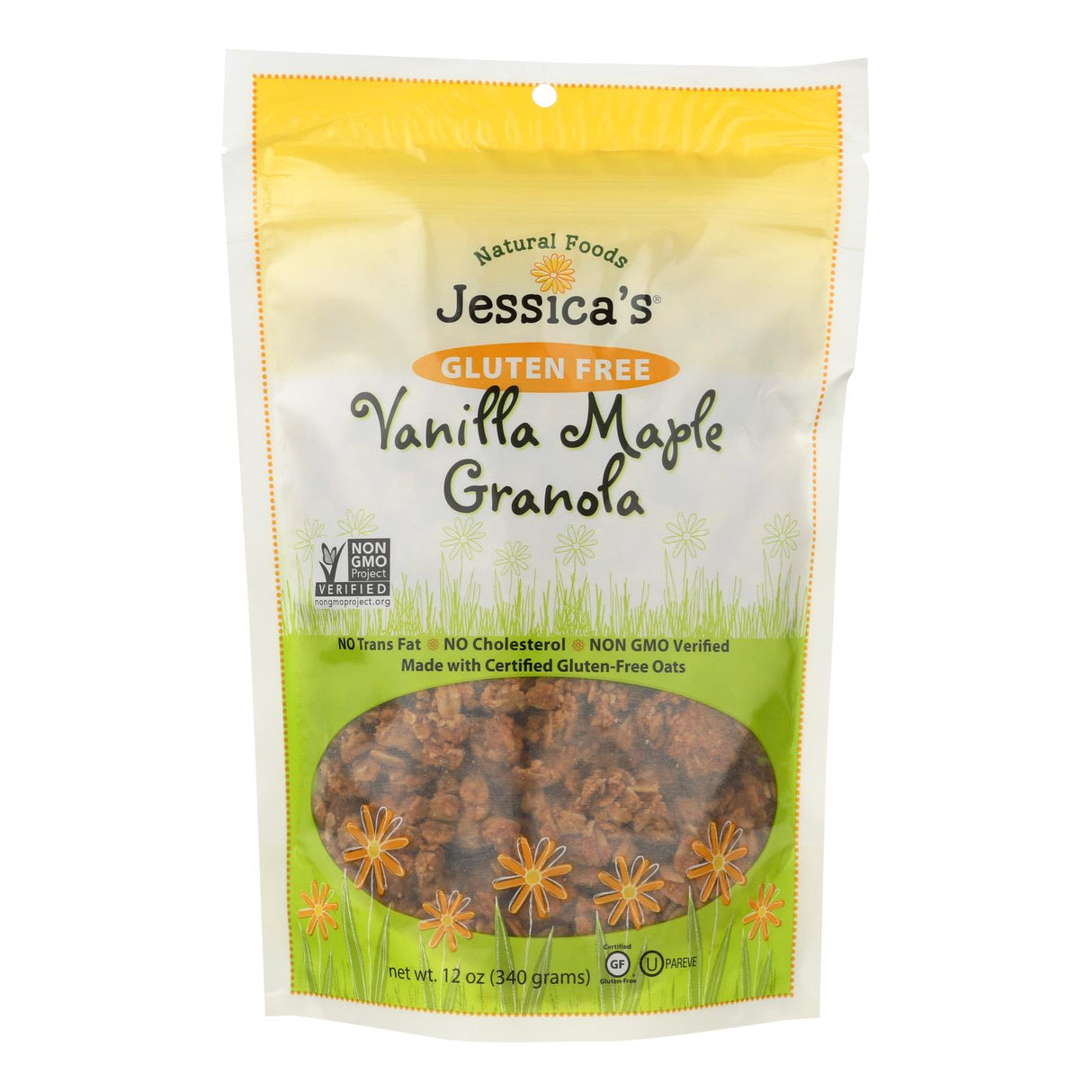 Jessica's Natural Foods Gluten-Free Vanilla Maple Granola, 11 Oz. (Pack of 12) - Cozy Farm