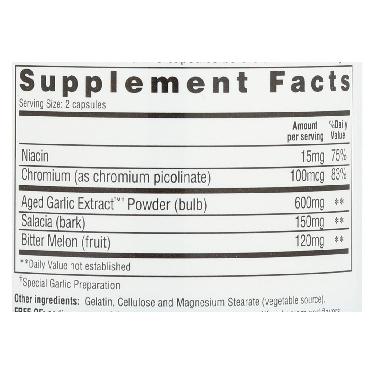 Kyolic Aged Garlic Extract Blood Sugar Balance Capsules (100 Capsules) - Cozy Farm