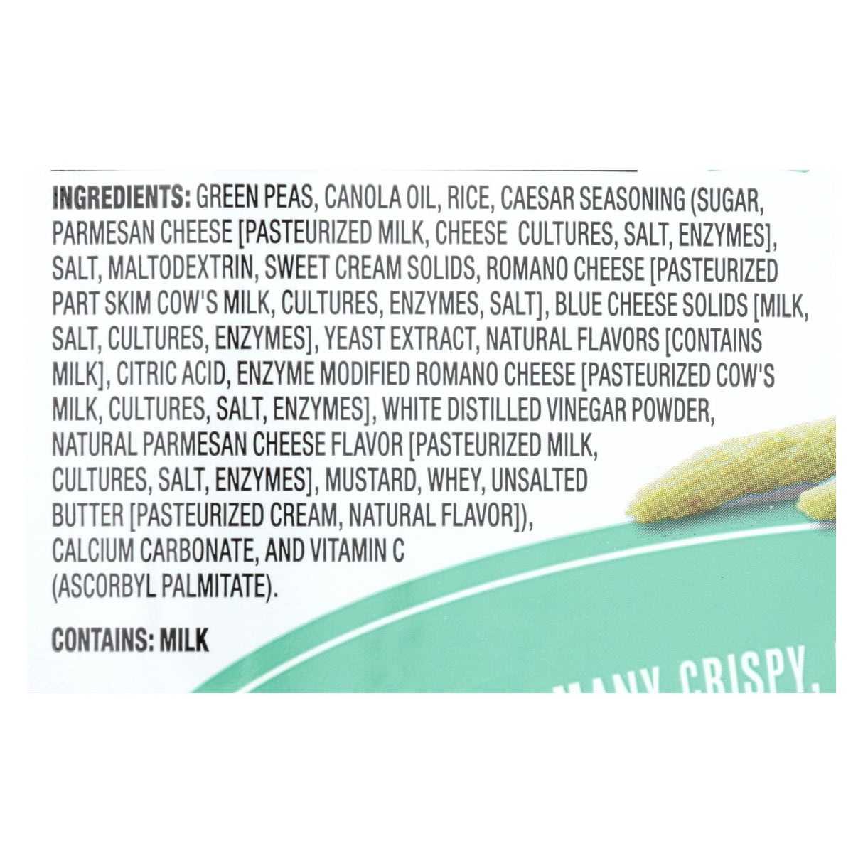 Calbee Snapea Crisp Caesar - 3.3 Oz, Case of 12 - Cozy Farm