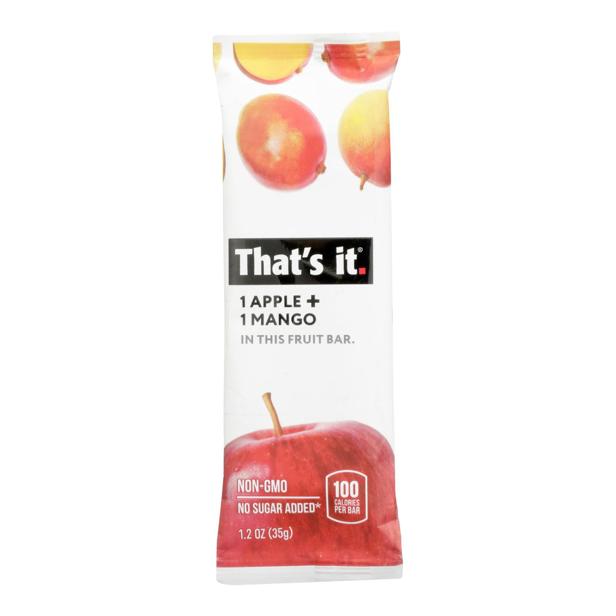 That's It Apple & Mango Fruit Bar - 12 ct - 1.2 oz - Cozy Farm