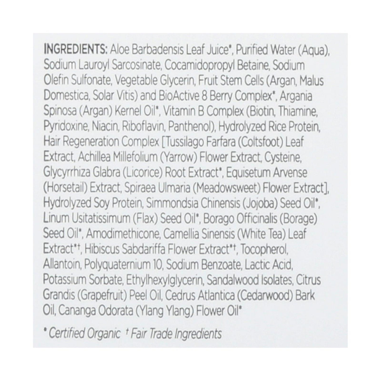 Andalou Naturals Age-Defying Argan Stem Cell Shampoo 11.5 Fl Oz - Cozy Farm