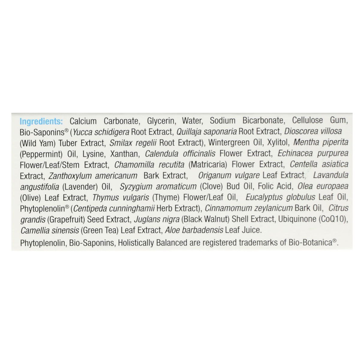 Nature’s Answer Periobrite Wintermint Natural Brightening Toothpaste (4 Oz.) - Cozy Farm