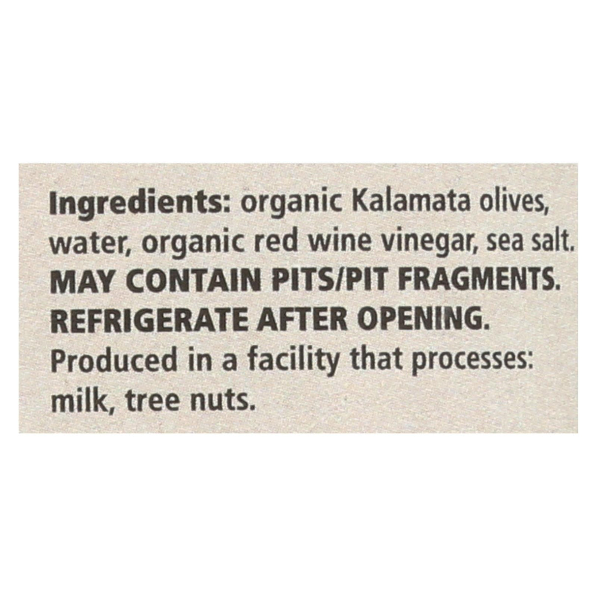 Divina Organic Pitted Kalamata Olives (6 x 6 Oz.) - Cozy Farm