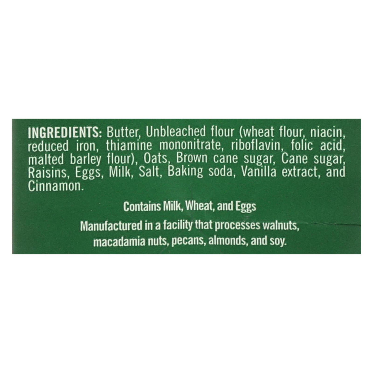 Tate's Bake Shop Oatmeal Raisin Cookies, 7 Oz, Pack of 12 - Cozy Farm