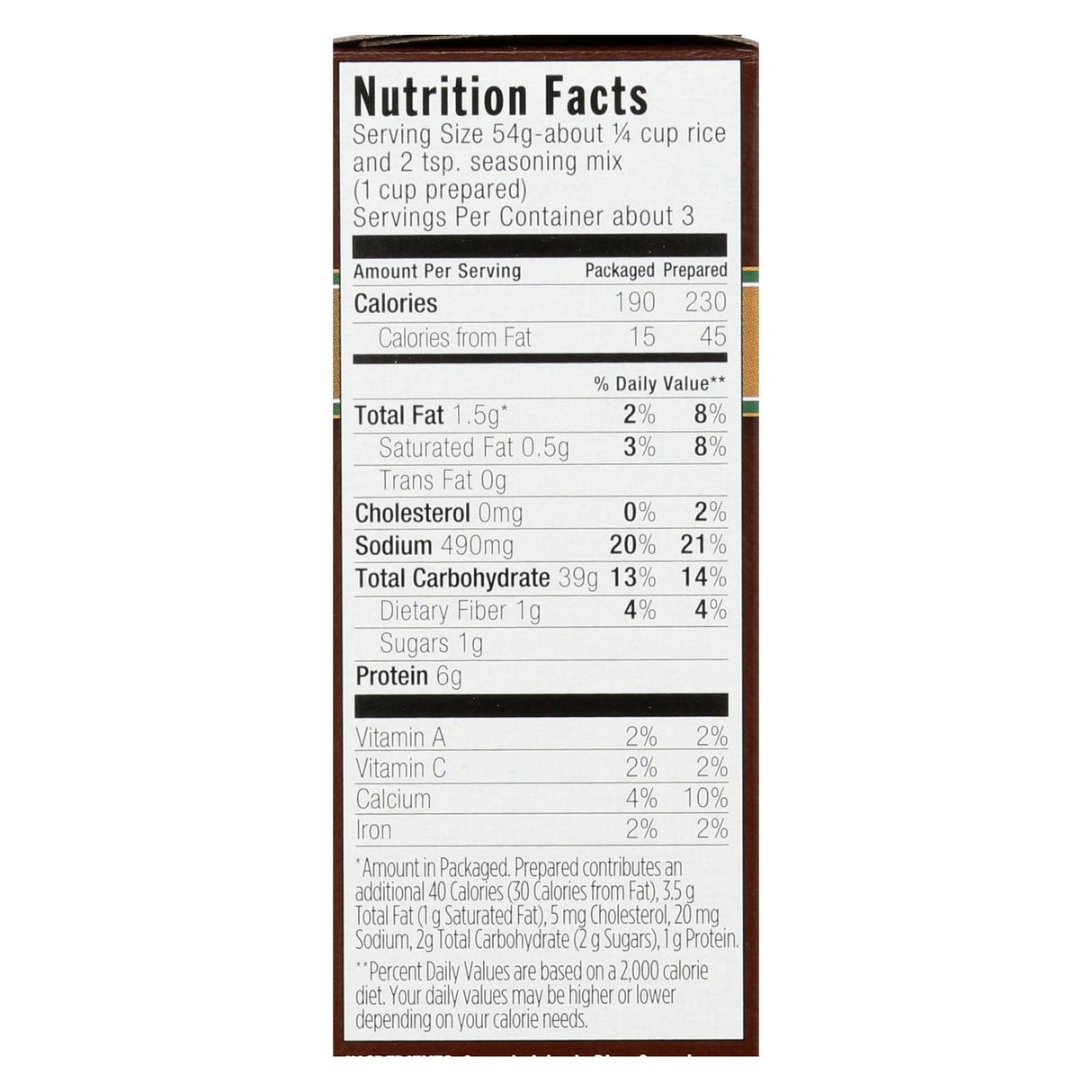 Lundberg Family Farms Parmesan Cheese Risotto Alfredo, 5.5 Oz. (Pack of 6) - Cozy Farm