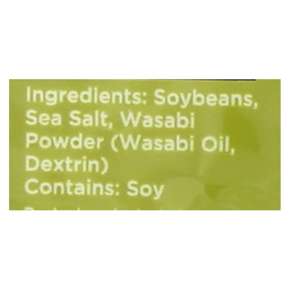 Seapoint Farms Dry Roasted Edamame - Spicy Wasabi Flavor - 1.58oz Snack Bags - Case of 12 - Cozy Farm