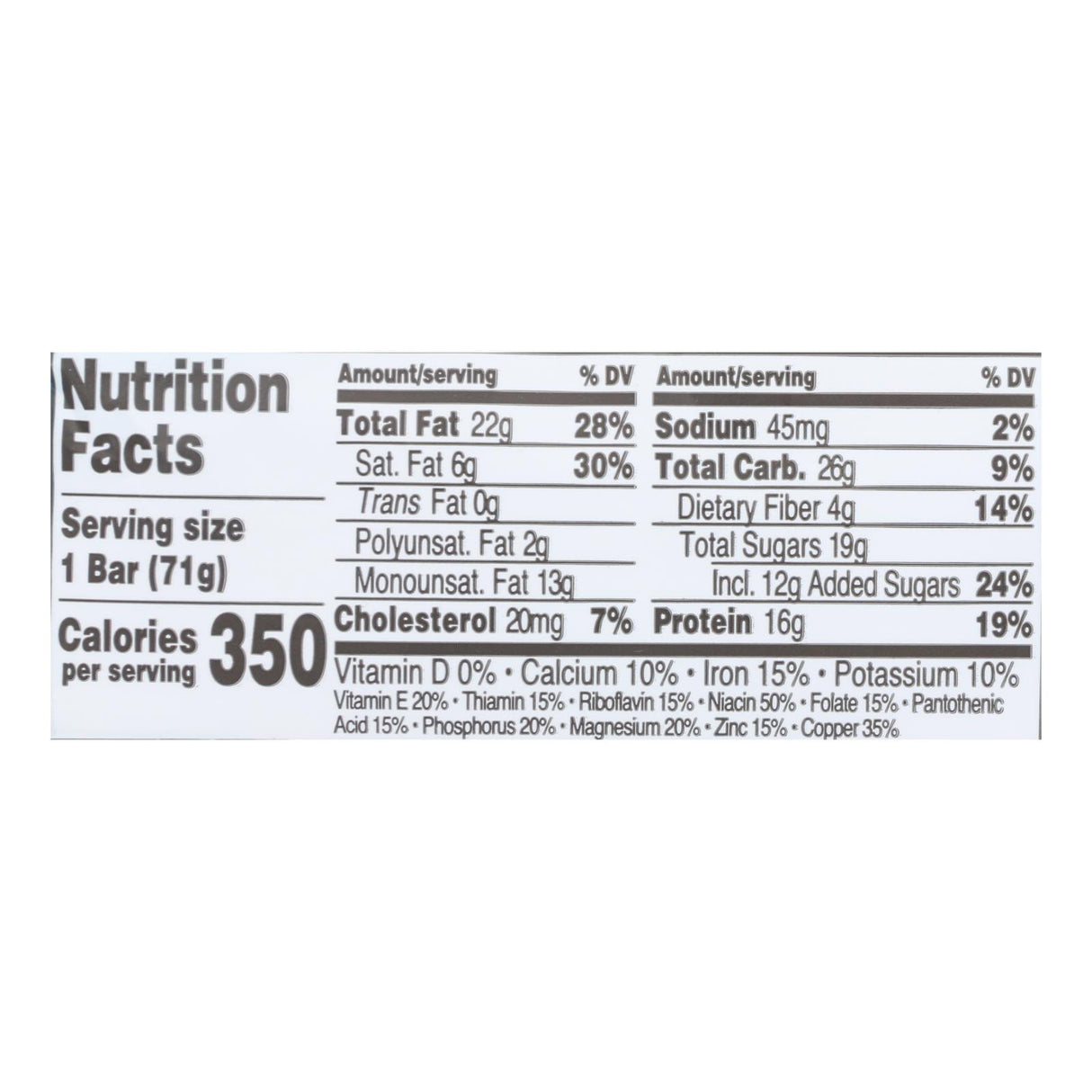 Perfect Bar Coconut Peanut Butter - 20 Oz. - Cozy Farm