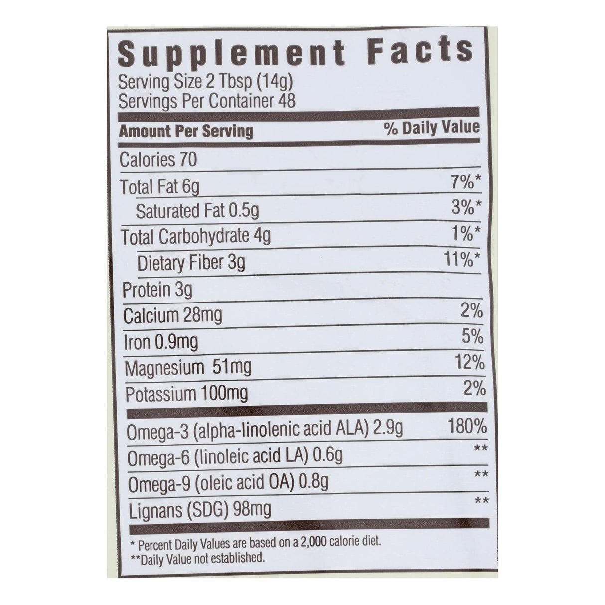 Spectrum Essentials Organic Premium Ground Flaxseed, 24 Ounce - Cozy Farm