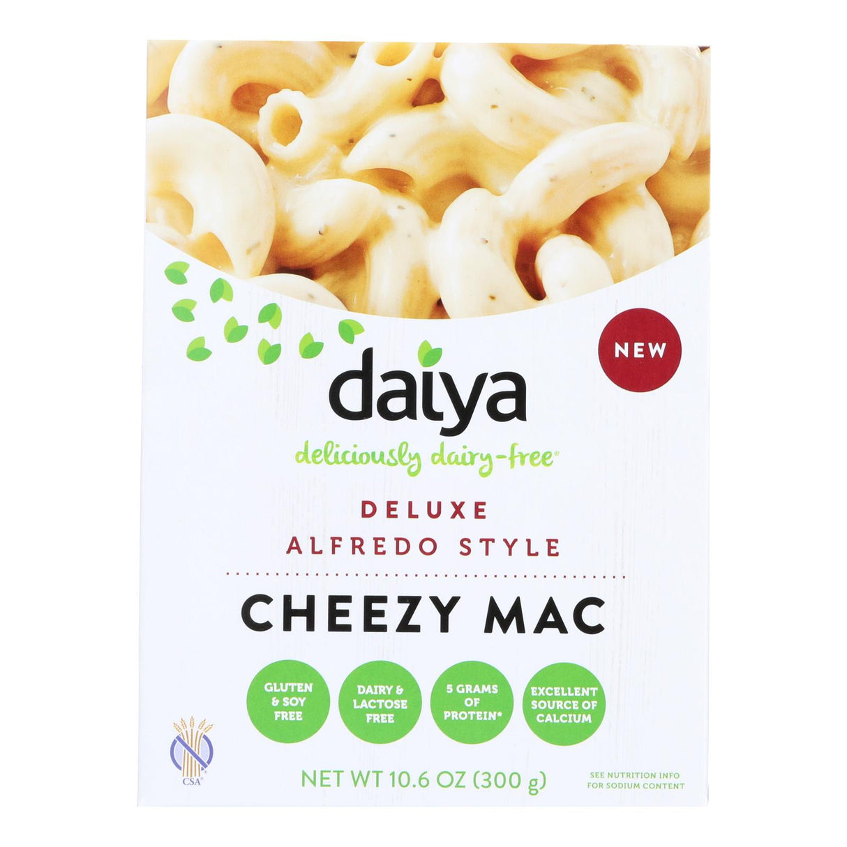Daiya Foods Cheezy Mac Deluxe Alfredo Style 10.6 Oz (8-Pack) - Cozy Farm