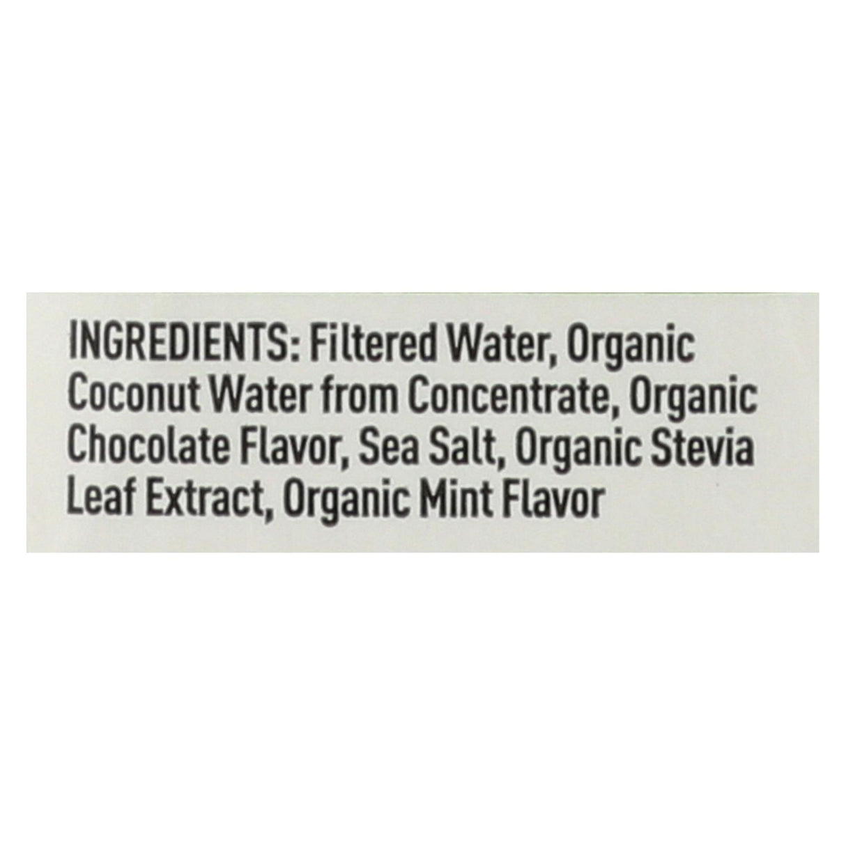 Nooma Electrolite Drink - 16.9 Fl Oz - Organic - Chocolate Mint - Case Of 12 - Cozy Farm