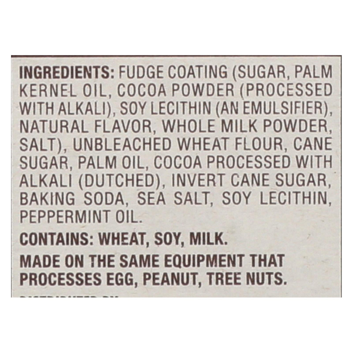 Back To Nature Mint Fudge Cookies, 6.4 Oz. (Pack of 6) - Cozy Farm