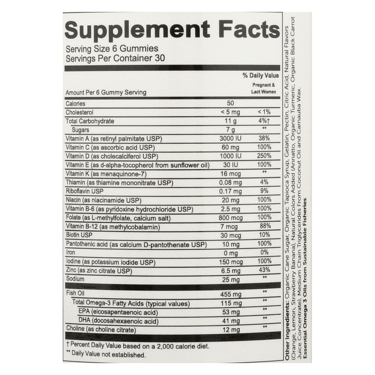 Smartypants Prenatal Complete Gummy Vitamins | 120 Count - Cozy Farm