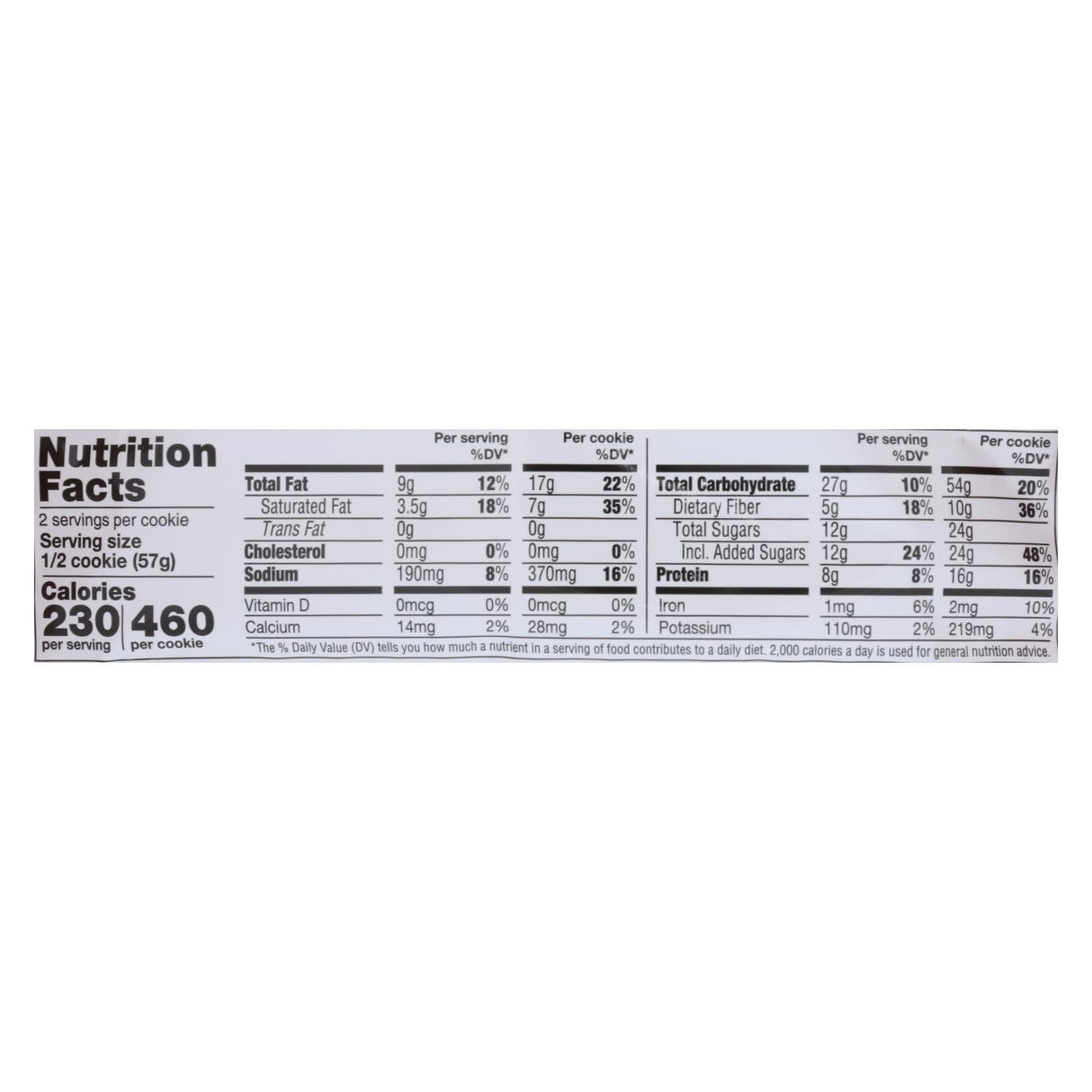 Lenny & Larry's The Complete Cookie - White Chocolate Macadamia - 4 Oz - 12-Pack - Cozy Farm