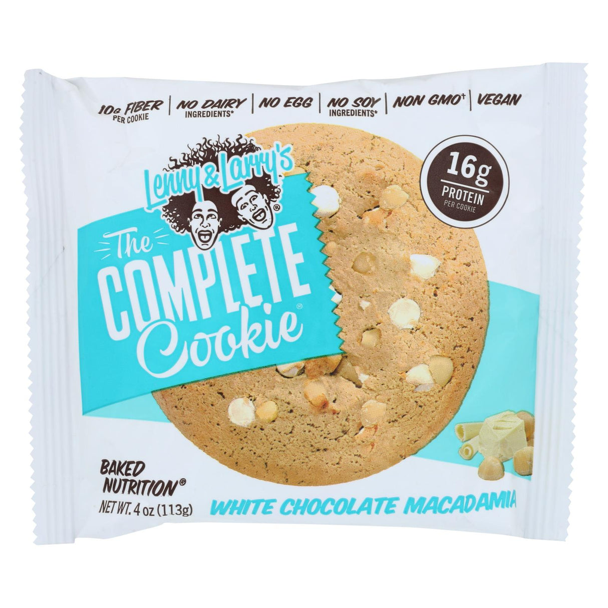 Lenny & Larry's The Complete Cookie - White Chocolate Macadamia - 4 Oz - 12-Pack - Cozy Farm